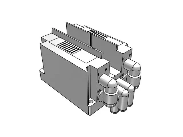 Đế van khí nén SS5Y3-10S0-02BS-B6-NA